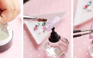 Как приклеить стразы на гель-лак, чтобы не отпали, долго держались, без клея. Видео советы специалистов
