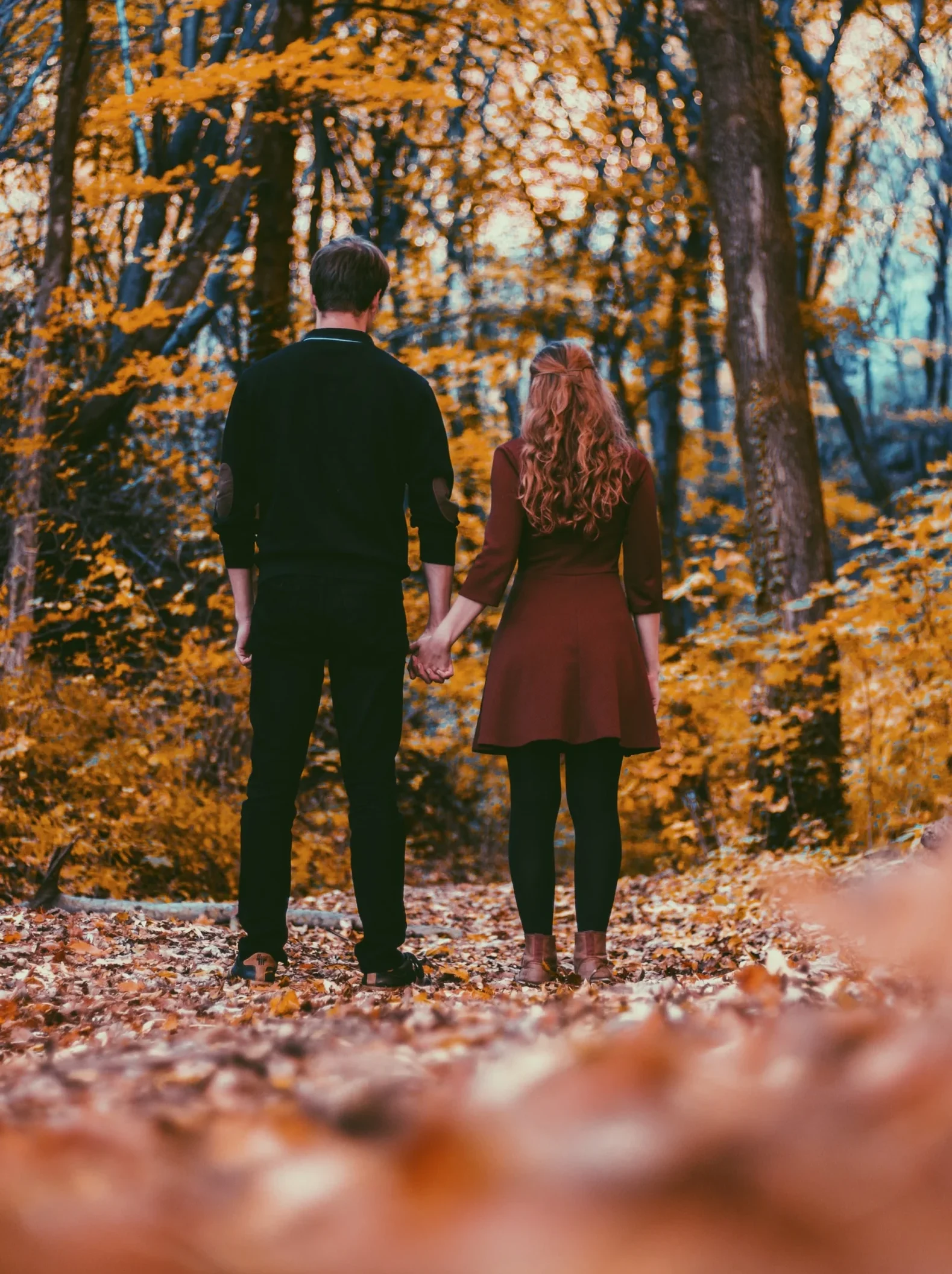 пара со спины