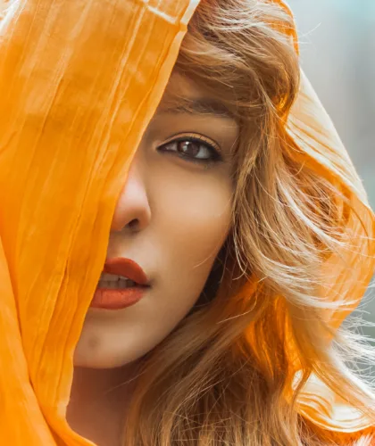 красивая девушка