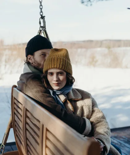 пара на природе