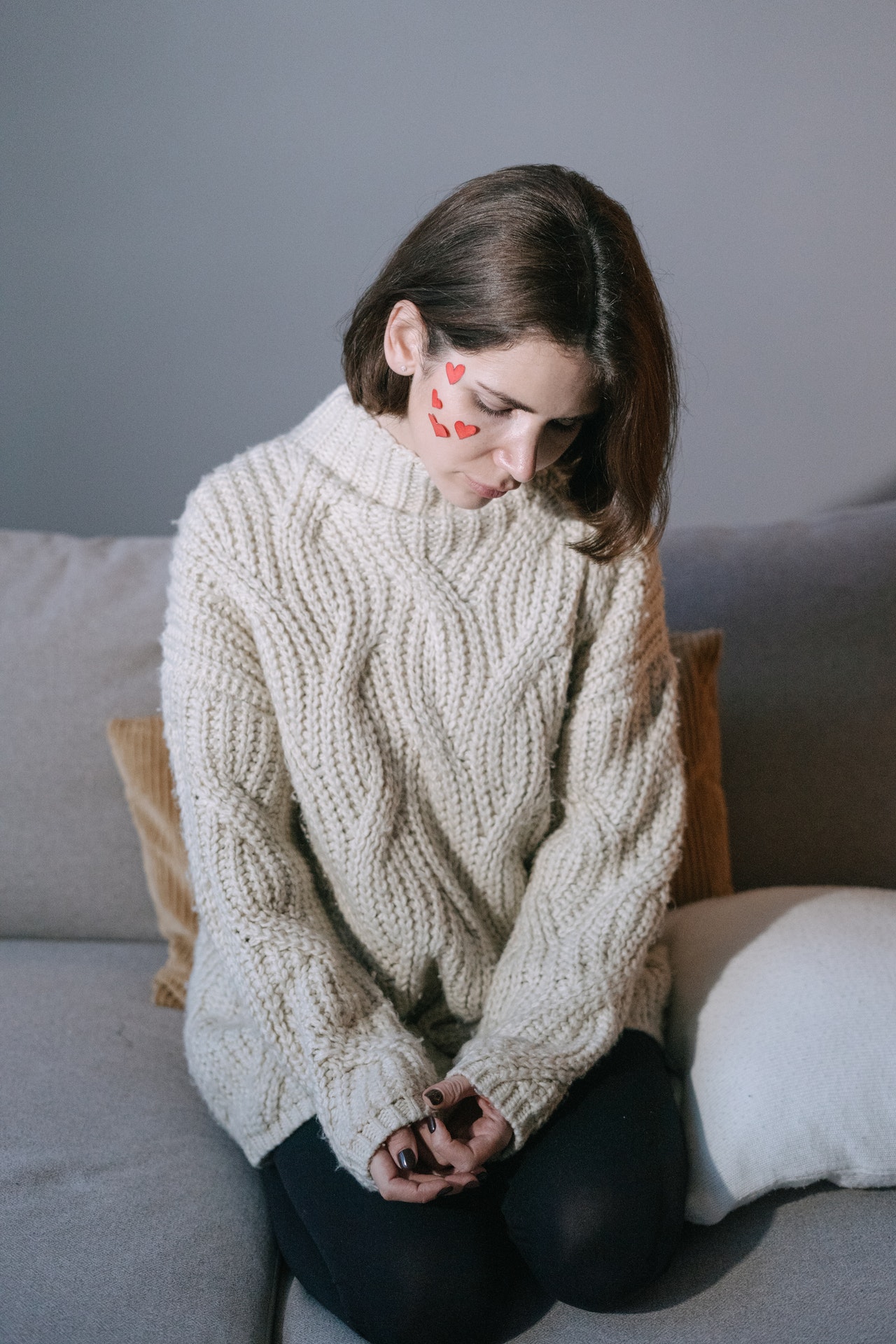 грустная девушка