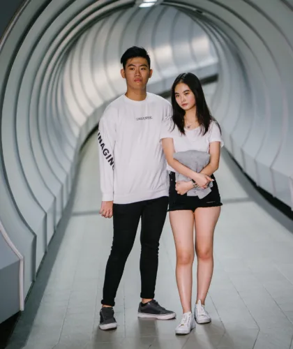 парень и девушка