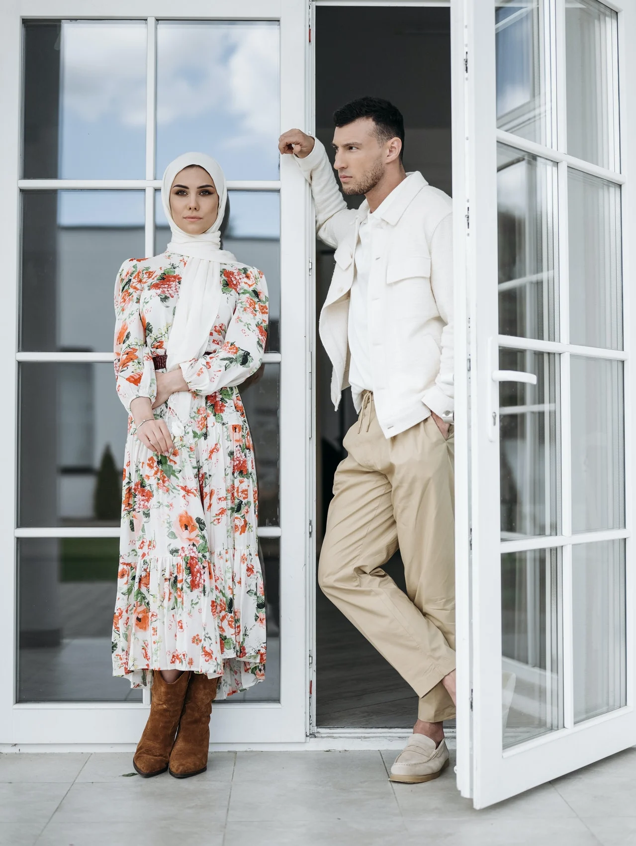 девушка и парень